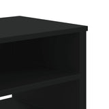 TV Cabinet Black 180x34x41 cm Engineered Wood 848574