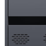 Highboard Anthracite 68x39x101.5 cm Steel 851222