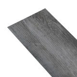 PVC Flooring Planks 5.02 m 2 mm Self-adhesive Shiny Grey 146563