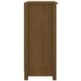 Sideboard Honey Brown 70x35x80 cm Solid Wood Pine 813767