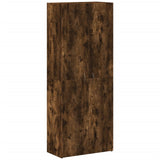 ZNTS File Cabinet Smoked Oak 60x32x153 cm Engineered Wood 3276648