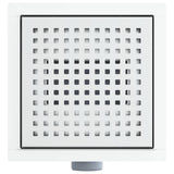 Dot Shower Drain Silver 20 x 20 cm Stainless Steel 304 42015935