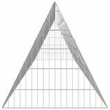 Rabbit Cage Silver 650 x 55 x 55 cm Galvanised Steel 42019227