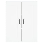 Highboard White 69.5x34x180 cm Engineered Wood 3199953