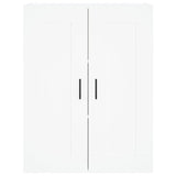 Highboard White 69.5x34x180 cm Engineered Wood 3199953