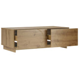 Coffee Table Artisan Oak 102 x 50.5 x 35 cm Engineered Wood 8011458