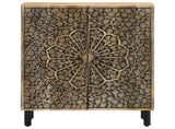 Side Cabinets 3 pcs 60x33x75 cm Solid Wood Mango 3206306