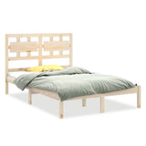 Bed Frame without Mattress 120x200 cm Solid Wood 3105660