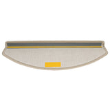 Stair mats Other 10 pcs Taupe 65 x 24 x 4 cm 149763