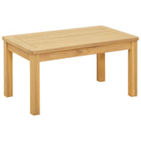 Coffee Table Light Acacia 70 x 40 x 36 cm Solid Acacia Wood 42026783