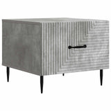 Coffee Table Concrete Grey 49 x 50 x 40 cm Engineered Wood 894968