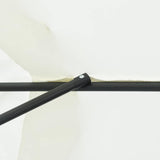 Garden Parasol Sand 394 x 394 x 248 cm Polyester and Steel 42003636