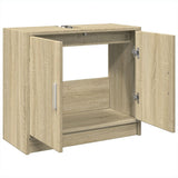 Sink Cabinet Sonoma Oak 63x29x55 cm Engineered Wood 848096