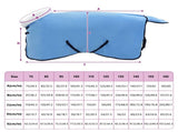 Horse Blanket Full Aqua 115 cm Polar fleece 42013331