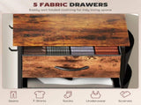 Wood Storage Chest of Drawers 22681231