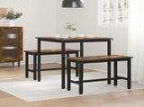 Dining Tables 70 x 70 x 75 cm METAL 892622