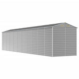Garden Shed Light grey Galvanised Steel Large Garden Shed 3188251