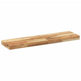 Floating Shelves 3 pcs 80x20x4 cm Oil Finished Solid Wood Acacia 3279585