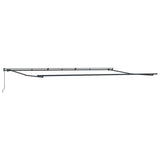 Awning Frame Manual Anthracite 600 x 350 cm Aluminium 313238