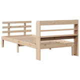 Bed Frame with Headboard without Mattress 100x200 cm 3306849
