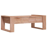 287892 Coffee Table 110x60x40 cm Solid Teak Wood