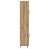 Highboard 2 pcs Artisan Oak Glass 3415973