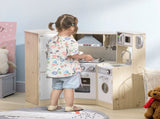 Kids Kitchen Playset, with Accessories, Storage Space T3398P348121