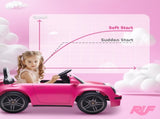 Licensed RUF CTR 2017 Electric Car for Kids, with Remote Control, Soft Start, MP3 Player, LED T3398P378936