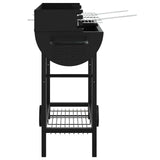 Charcoal grill 96.5 x 42.5 x 88.5 cm Black 42030068