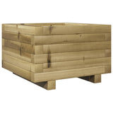 Garden Planter 40x40x26.5 cm Impregnated Wood Pine 847292