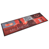 Kitchen Carpet Washable Tomatoes 60x300 cm 315978