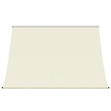 Retractable Awning Cream 200x150 cm Fabric and Steel 368759