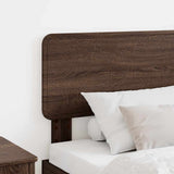 Headboard Brown Oak Engineered wood 888580