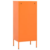 Storage Cabinet Orange Steel Medium Levelers Storage Cabinet 336183