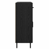 Sideboard Black Oak 69.5 x 34 x 90 cm Engineered Wood 882292