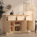 Sideboard 111x36x75 cm Solid Wood Pine 813814