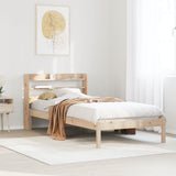 Bed Frame without Mattress 90x190 cm Single Solid Wood Pine 3306527
