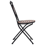 Mosaic Bistro Set Terracotta Powder-coated iron, ceramic tile 279689