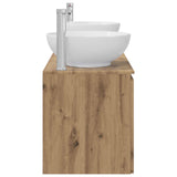 Bathroom Cabinet Set 3 pcs Artisan Oak 49.5 x 44.5 x 65 cm 3405696