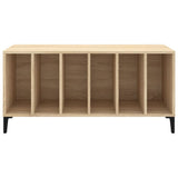 Record Cabinet Sonoma Oak 100x38x48 cm Engineered Wood 831984