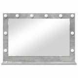 Vanity Mirror Rectangular Concrete Grey 80 x 55 x 18 cm 868296