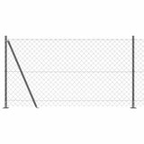 Welded Wire Fence with Concrete Base 10 x 1.2 m 3351266