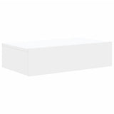 TV Cabinet with LED Lights White 60x35x15.5 cm 842886