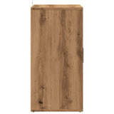ZNTS Shoe Cabinet Artisan Oak 60x35x70 cm Engineered Wood 856697