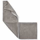 Cushion with Pillow HEERLEN 2 pcs Light Grey Microfiber Fleece 926226