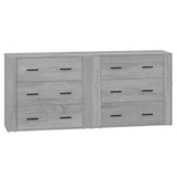 Sideboards 2 pcs Grey Sonoma Engineered Wood 3185413