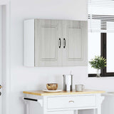 Kitchen Wall Cabinet Kalmar Grey Sonoma Engineered Wood 853593