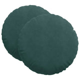 Seat Cushions 2 pcs Dark Green 80 x 29 cm Velvet 42014250