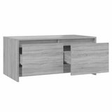 Coffee Table Grey Sonoma 90x50x41.5 cm Engineered Wood 813030