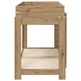 Bunk Bed for Kids Artisan Oak 75 x 190 cm Engineered Wood 3410546